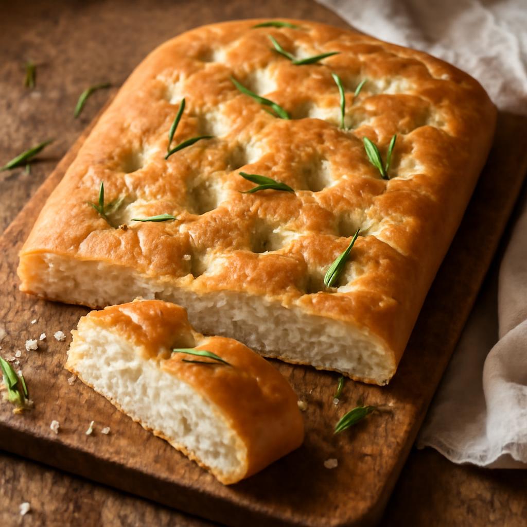 Domácí focaccia recept – nadýchané ligurské pečivo s rozmarýnem a olivovým olejem