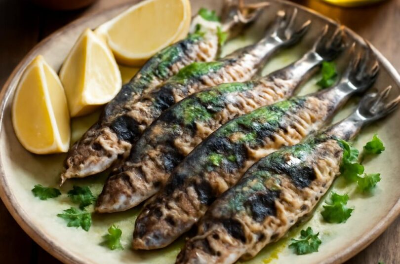 grilovane-sardinky-po-italsku Grilované sardinky po italsku s citronem a olivovým olejem