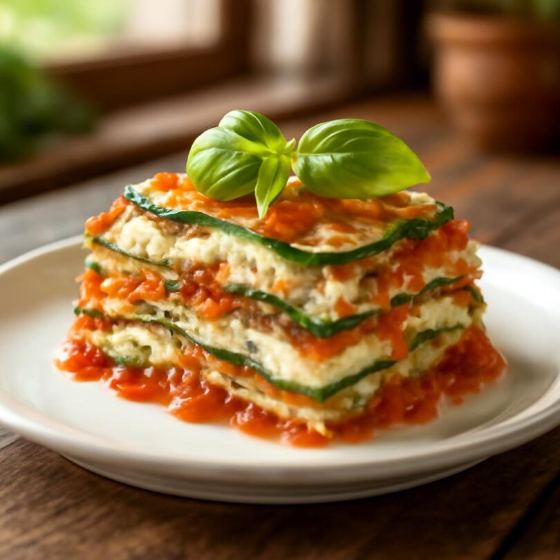 rychle-zeleninove-lasagne-na-leto Rychlé zeleninové lasagne na léto s cuketou, rajčaty a ricottou