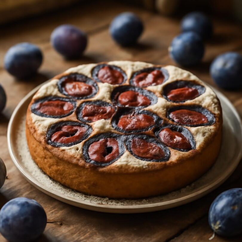 svestkovy-kolac-torta-di-prugne Italský švestkový koláč torta di prugne