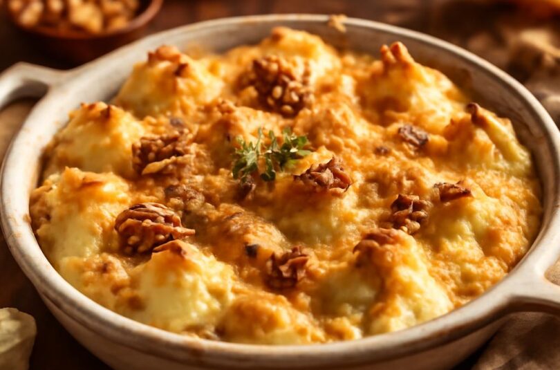 Cavolfiore gratinato – zapečený květák s parmazánem
