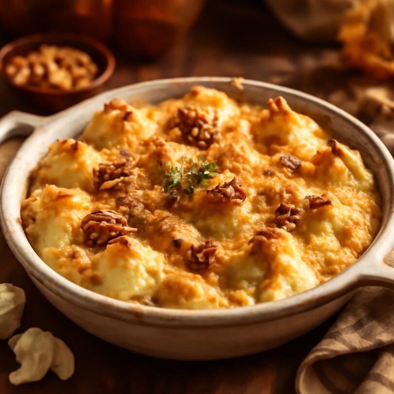 Cavolfiore gratinato – zapečený květák s parmazánem Cavolfiore gratinato – zapečený květák s parmazánem