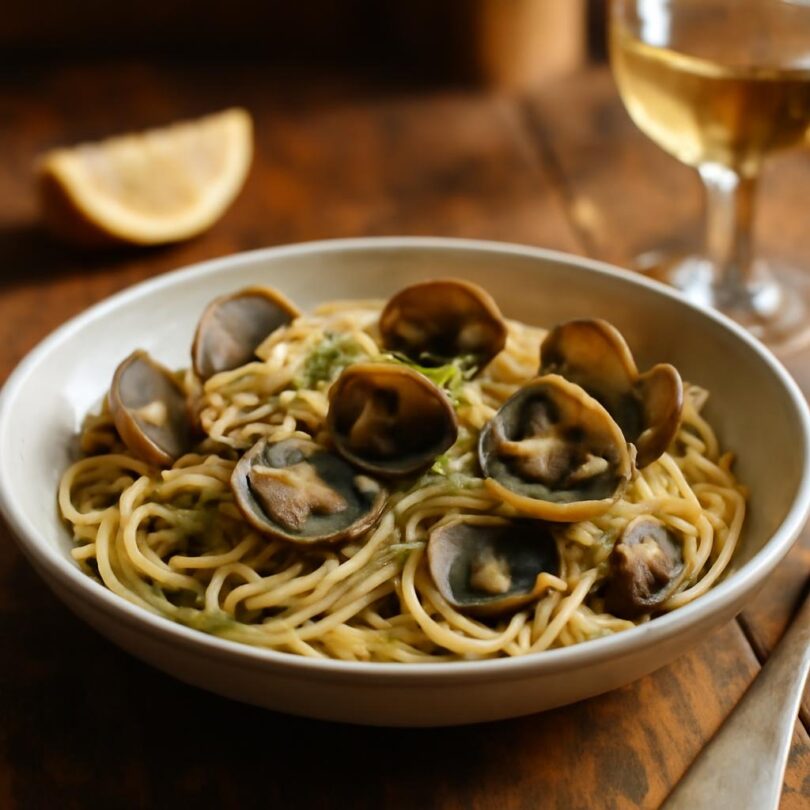 spaghetti-alle-vongole Spaghetti alle vongole – špagety s mušlemi po neapolsku