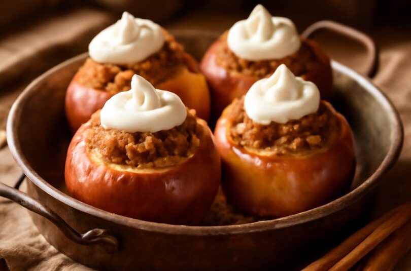 pecena-jablka-amaretti Pečená jablka s amaretti a mascarpone