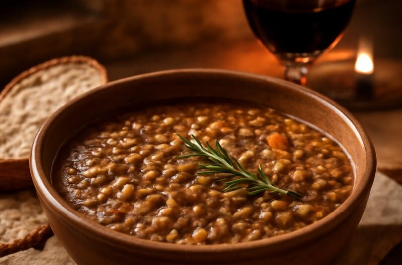 Zuppa di lenticchie – italská čočková polévka